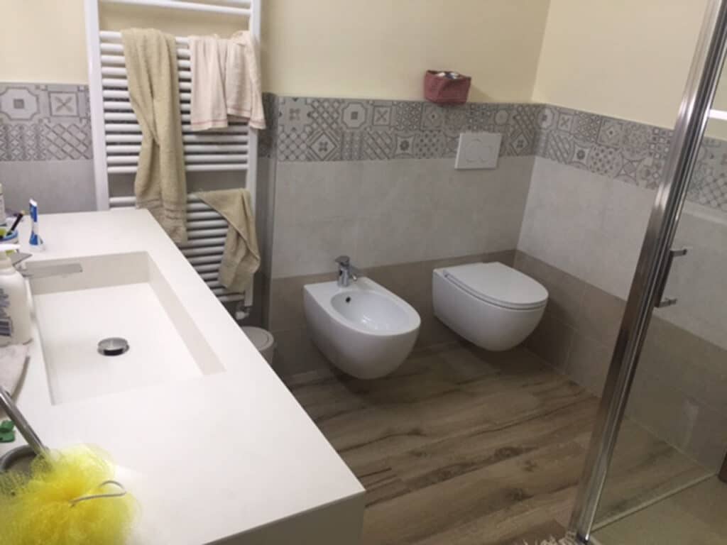 Ristrutturazione e rifacimento bagno a Vicenza