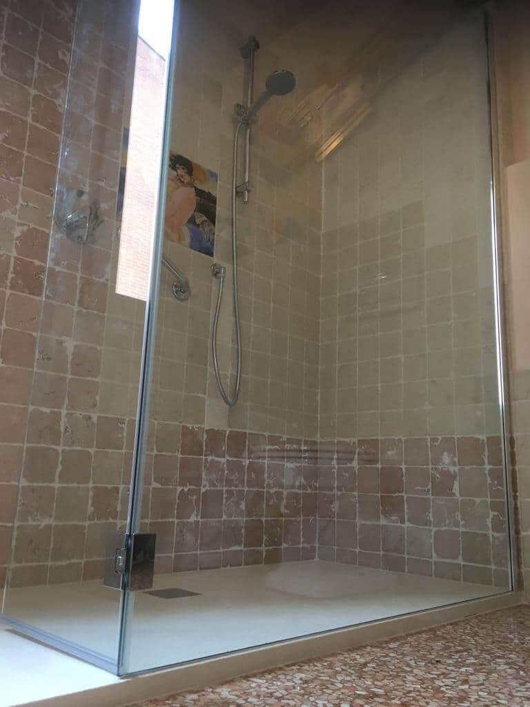 Trasformazione vasca in doccia dopo